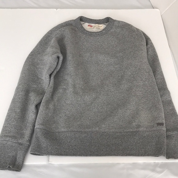 levi's grey sweatshirt mens